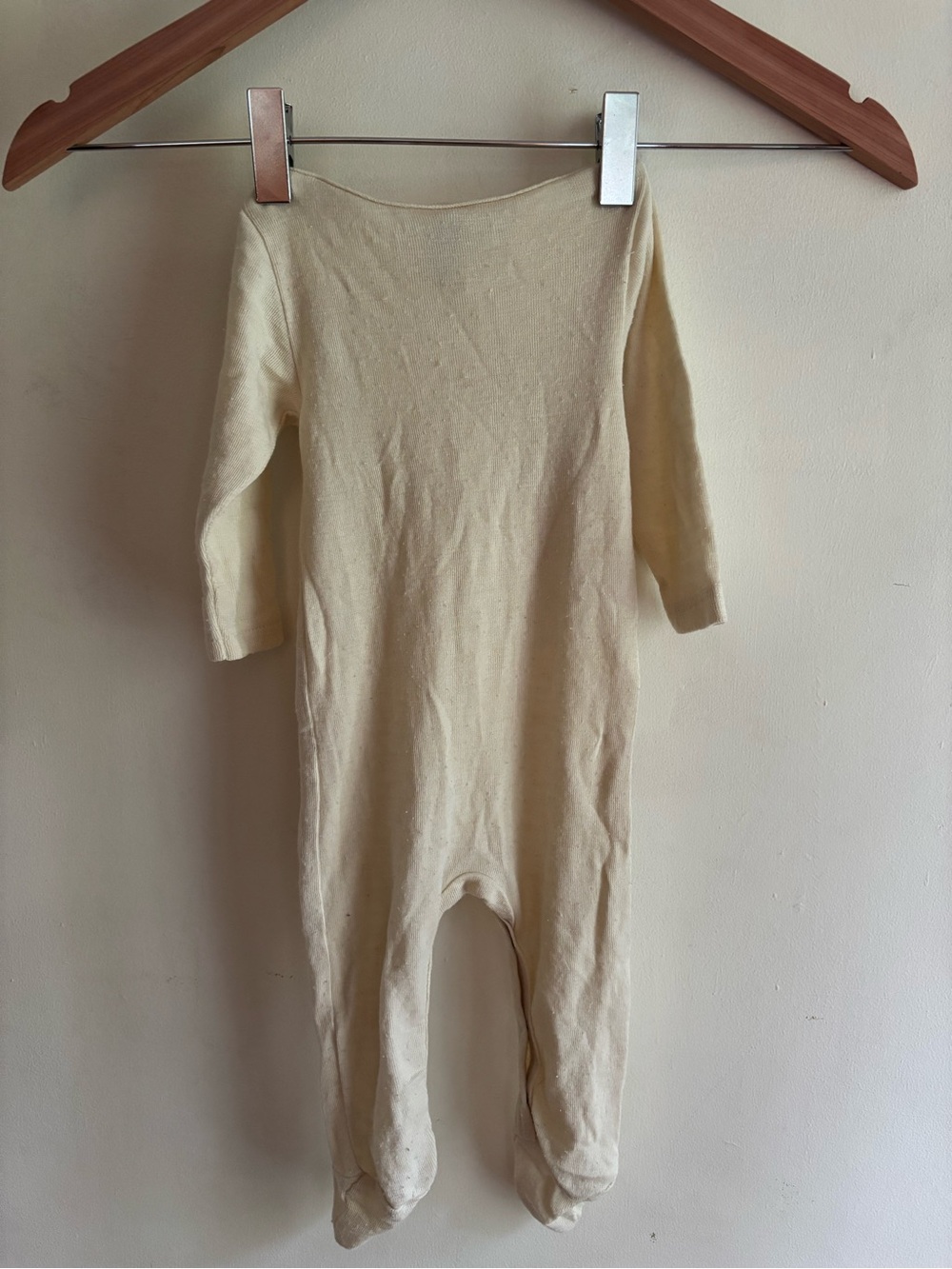 Engel wool/silk footed bodysuit organic 62/68 (3-6 mos) - Picture 2 of 7